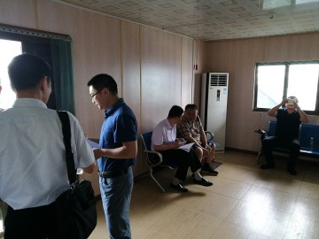 2018年6月，省交通運(yùn)輸廳、市交通運(yùn)輸局、省水運(yùn)局、市地方海事局等領(lǐng)導(dǎo)來我司視察